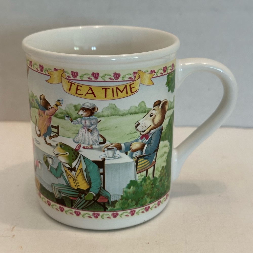 Hallmark Whimsical Animal Mug Tea Time
